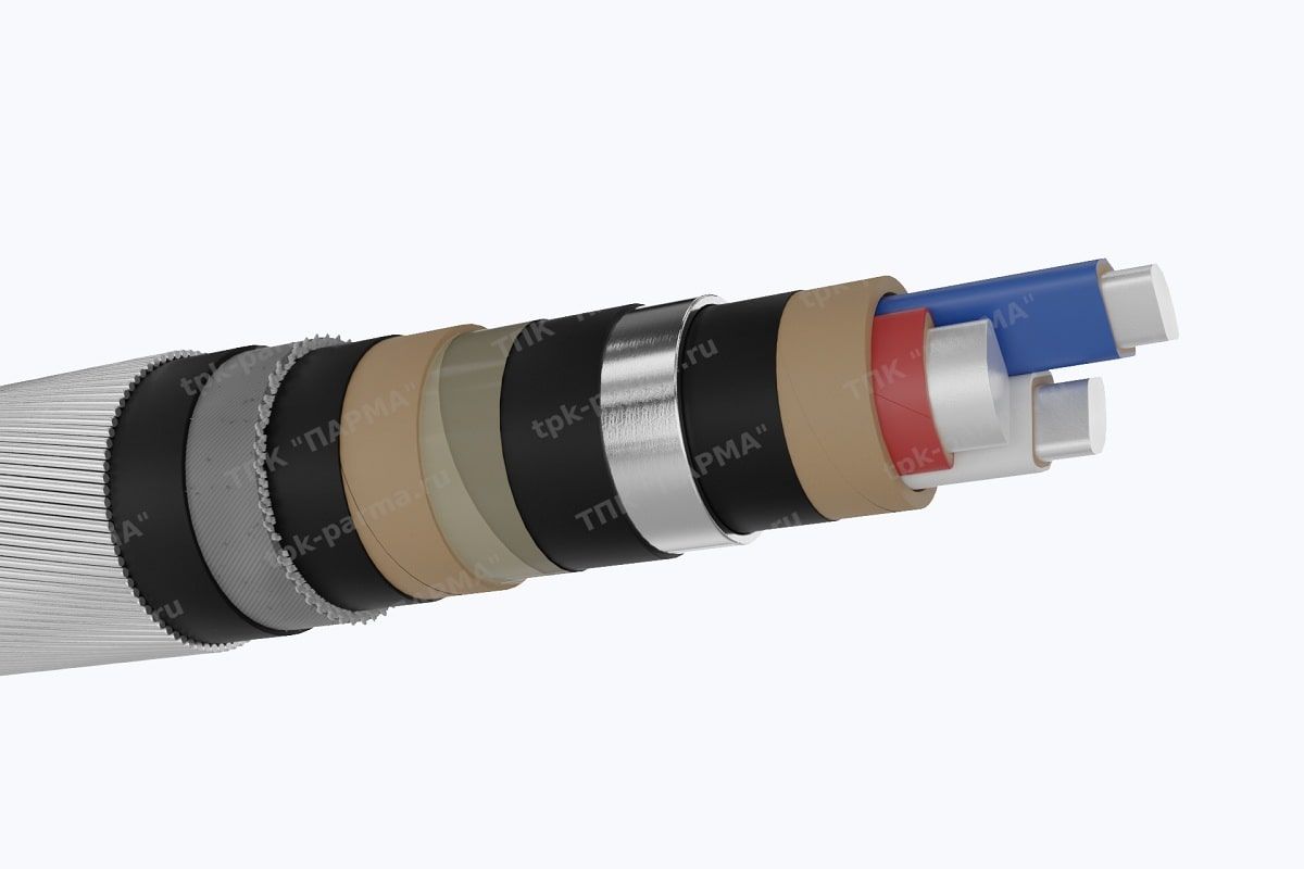 Фотография провода Кабель ААПлГ 3х185 - 1кВ