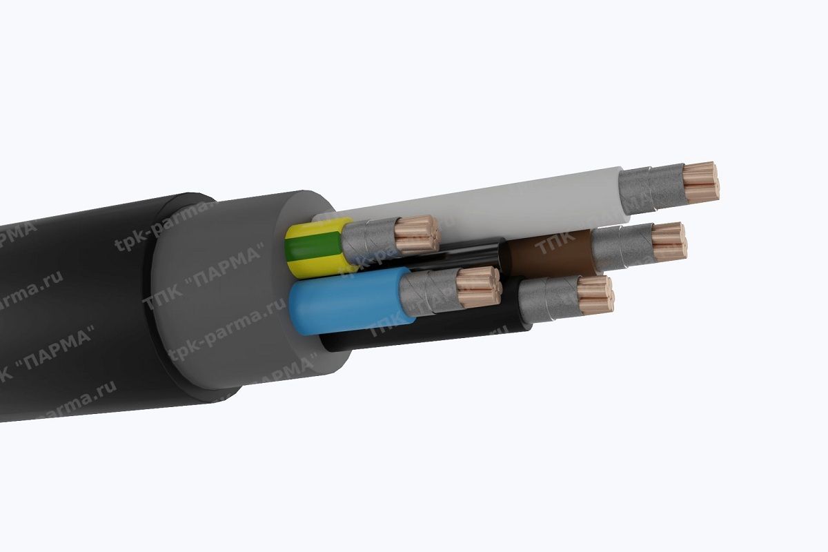Фотография провода Кабель ППГнг(A)-FRHF 5х35 - 1кВ