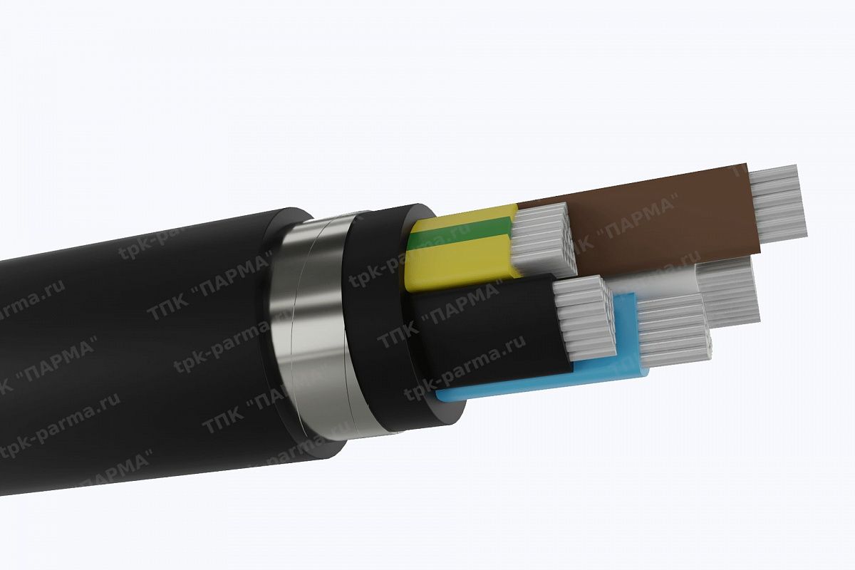 Фотография провода Кабель АВБШвнг(A)-ХЛ 5х120 - 1кВ