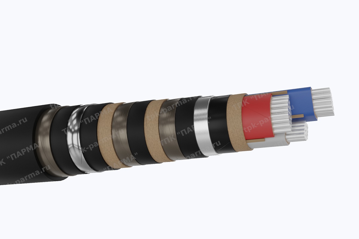 Кабель ААБ2лШв 3х50 - 6кВ
