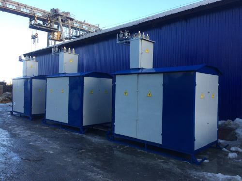 Подстанция КТПН-Т-В/К 250/6/0,4 с РЛНД передвижная тупиковая