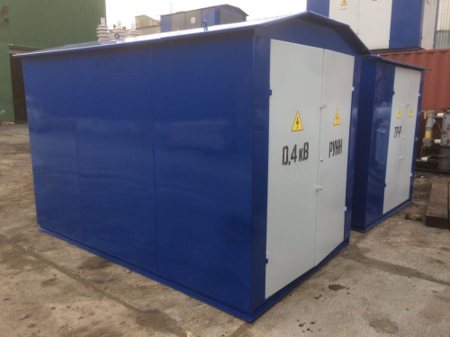 Подстанция КТПН-Т-В/К 630/10/0,4 с РВЗ или ВНА тупиковая