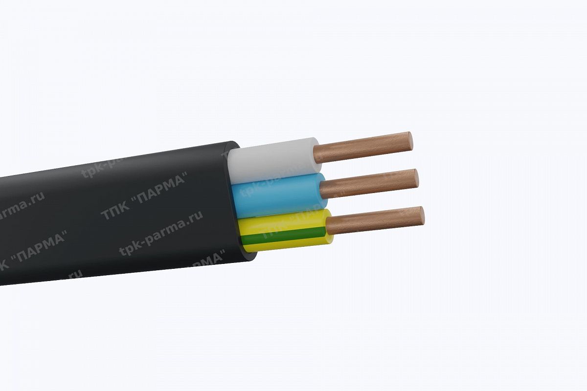 Фотография провода Кабель ВВГ-П 2х10 - 1кВ
