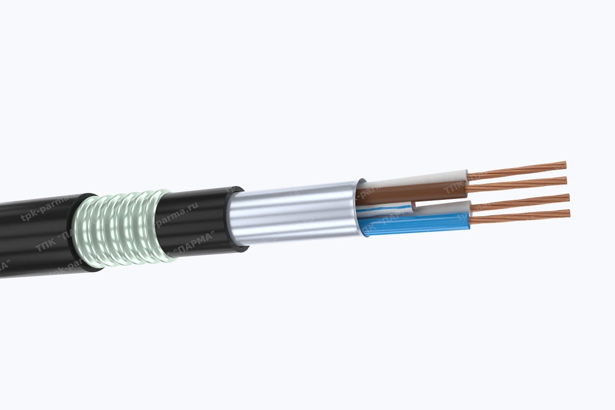 Кабель КИПЭБнг(A)-HF 10х2х0,6