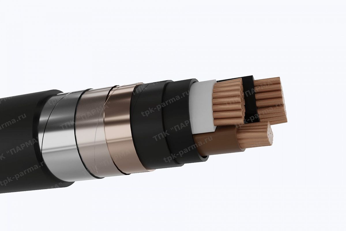 Фотография провода Кабель ВБбШвнг 3х120 - 6кВ