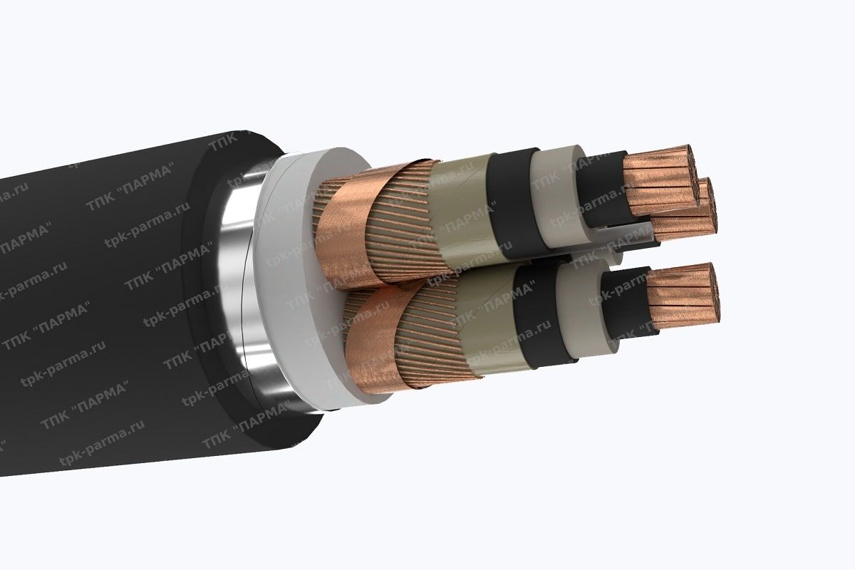 Кабель ПвБВнг(B)-LS 3х70/16 - 6кВ