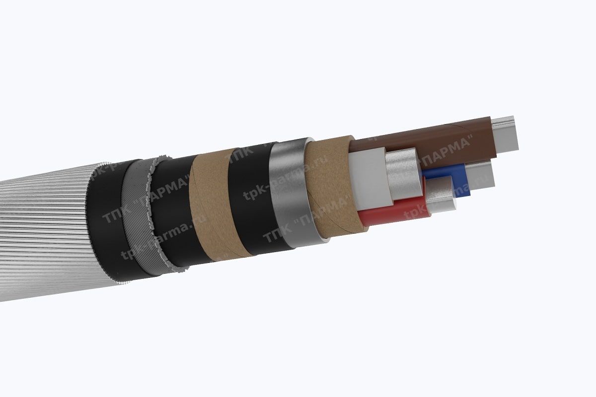 Фотография провода Кабель АСПГ 4х50 - 1кВ
