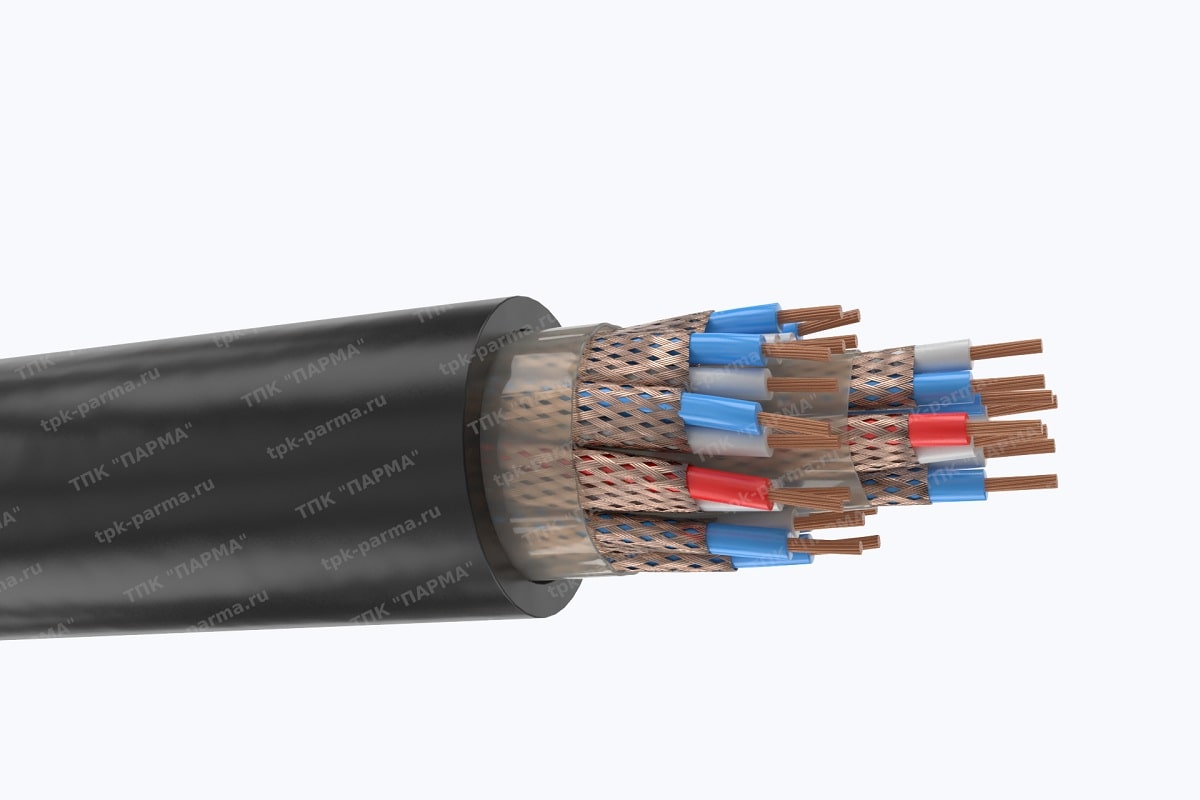 Фотография провода Кабель КУВ 52х(2х0,5)э