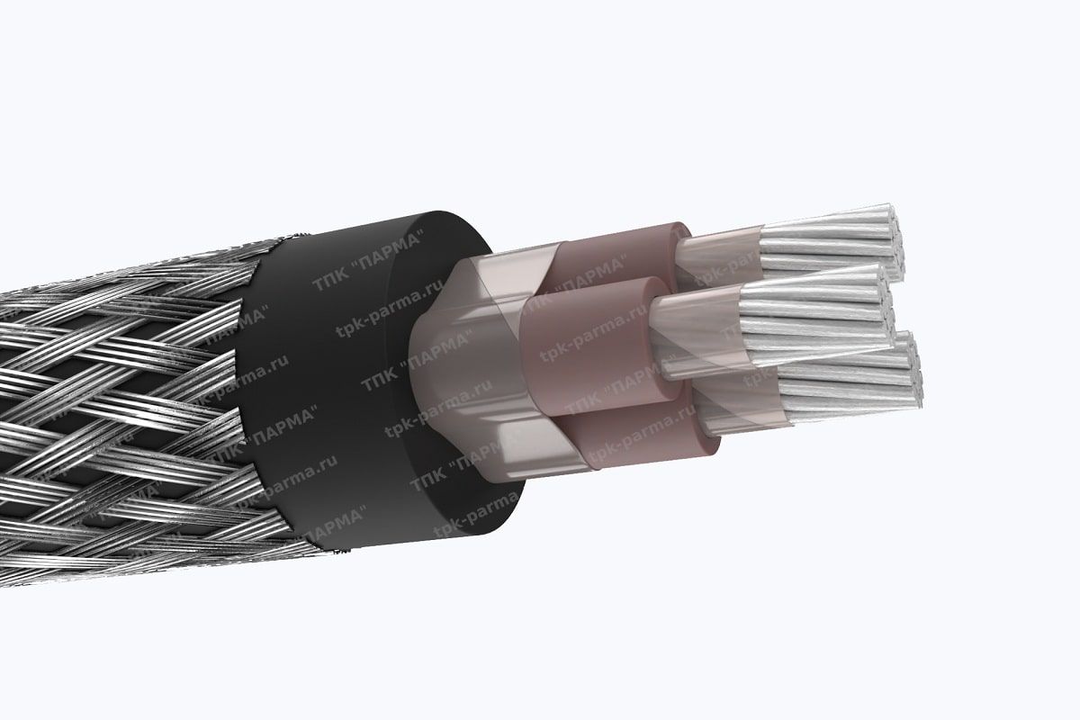 Фотография провода Кабель АКНРЭ 3х25