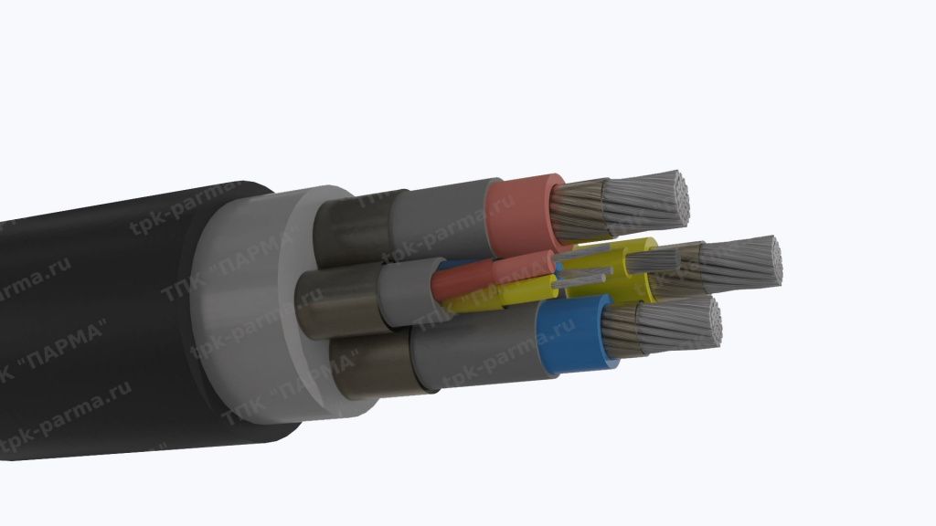 Фотография провода Кабель КГЭШ-Т 3х120+1х16+3х6,0