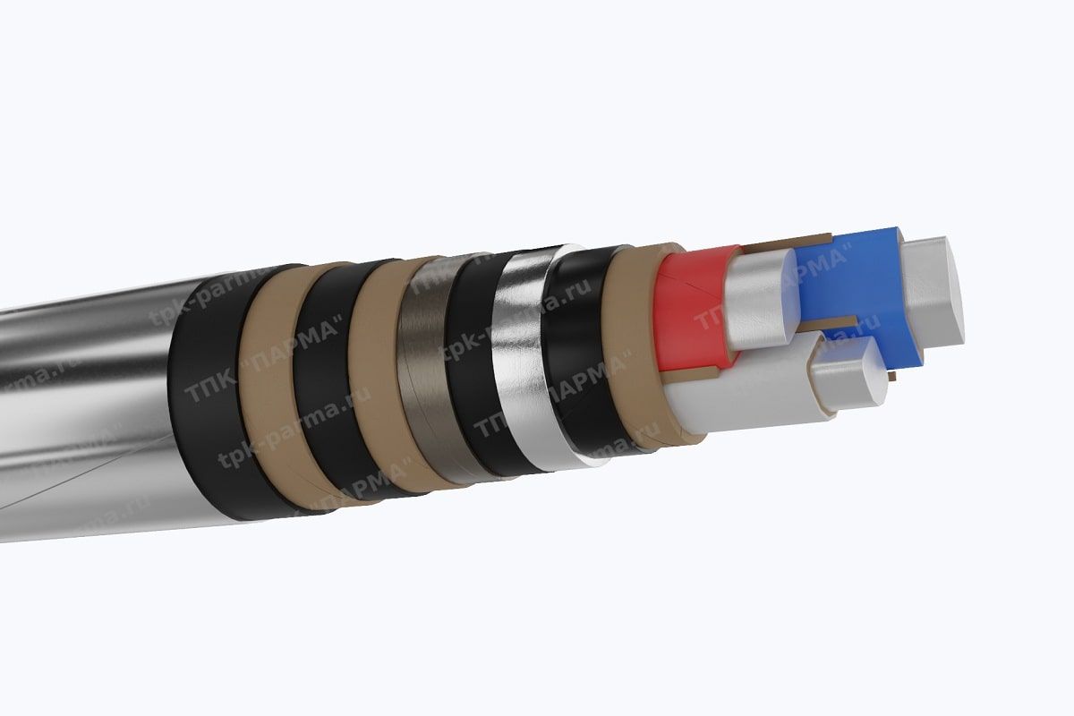 Фотография провода Кабель ЦААБлГ 3х35+1х16 - 1кВ