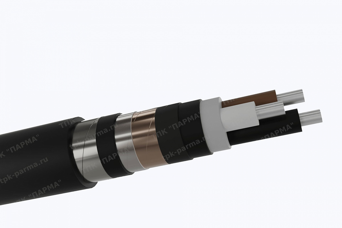 Кабель АВБШвнг(A)-LS 3х95/16 - 6кВ