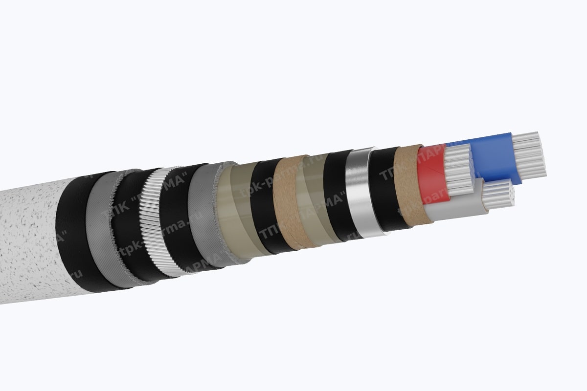 Фотография провода Кабель АСП2л 3х50 - 1кВ