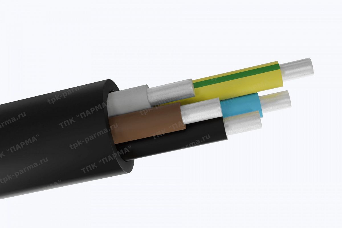 Фотография провода Кабель АВВГнг(A)-LSLTx 5х10