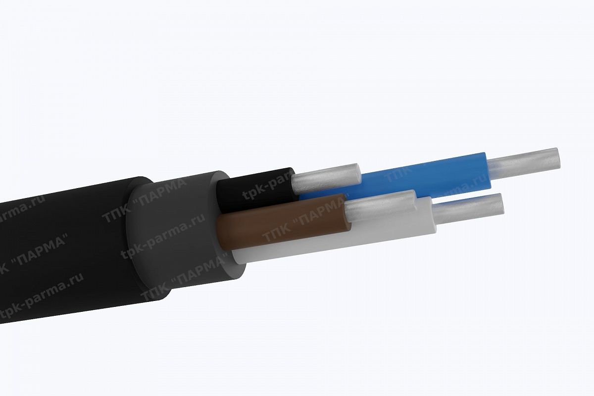 Фотография провода Кабель АВВГнг(A)-LS 4х10 - 1кВ