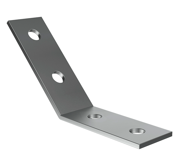 Страт-пластина угловая 135', 2 отверстия PTS15HDZ