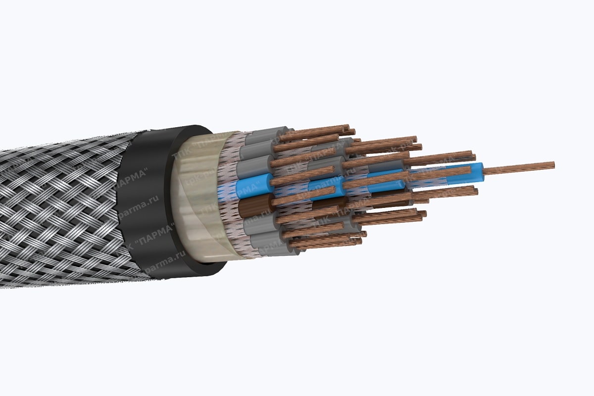 Фотография провода Кабель МЭРШНЭ-100 16х2,5