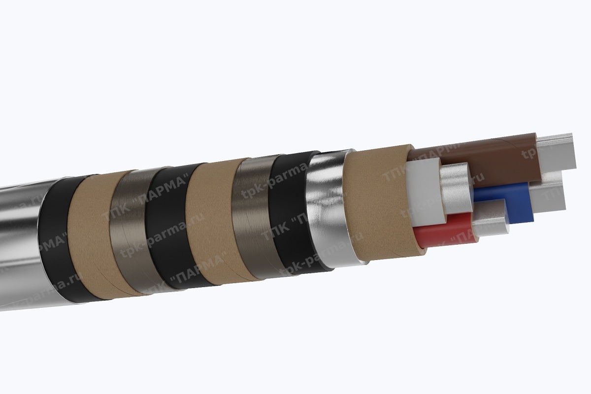 Фотография провода Кабель АСБ2лГ 3х240 - 1кВ