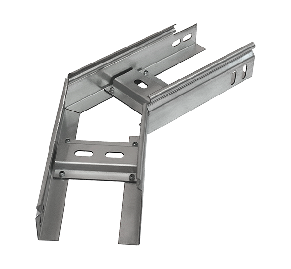 Угол горизонтальный лестничный 45' YGL45*400*200*2,0 ZN